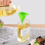 Olive Oil Dispenser Bottle for Kitchen, 3 Pack Glass Oil and Vinegar Dispenser - Image 4