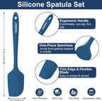 4 Pcs Silicone Spatula Set, 11.4 In, 600°F Heat Resistant Rubber Spatulas - Image 2