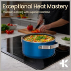 Bakken 3 Quart Ceramic Coated Stock Pot - Image 9
