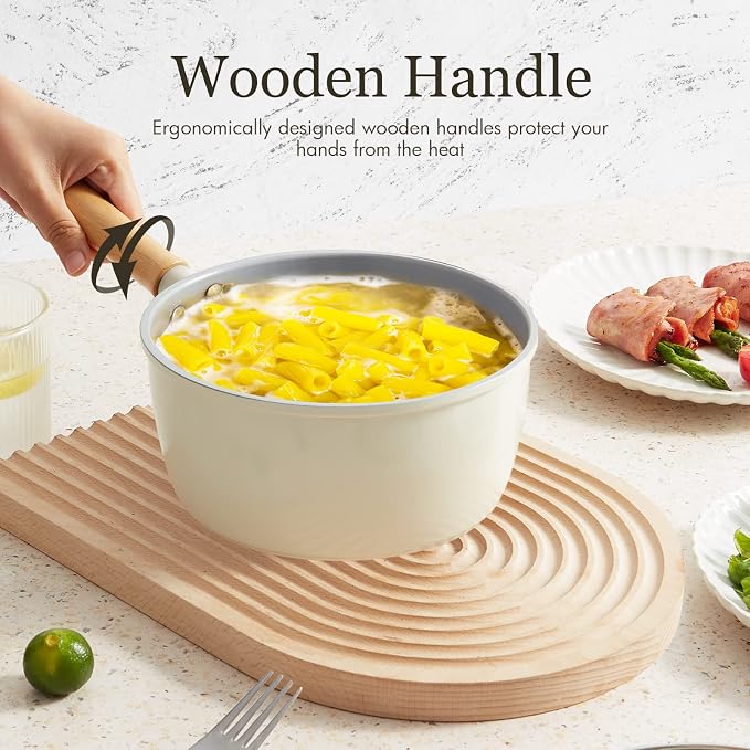 ROCKURWOK Ceramic Nonstick Sauce Pan - Image 4