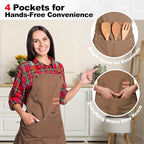 BeLuyi chef apron bib tool apron - Image 6