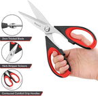 iBayam 3-Pack 8.5"Kitchen Scissors All Purpose Heavy Duty - Image 6