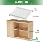 PAKETA 4 Pack Expandable Pull Out Cabinet Organizer, Upgrade 3 Slide Rails - Image 2