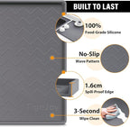 TigeJoy 31" x 19" Under Sink Mats - Image 4