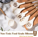 Non-Stick Silicone Kitchen Utensils Set - Image 2