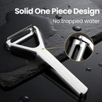 Vegetable Peeler, Ultra-Sharp Ergonomic Stainless Steel Potato Peeler, - Image 3