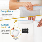 Shazo 2 PC Extra Large Bulk Food Storage Containers - Image 7