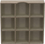 Household Essentials Brown 723-1 Deep 9 Section Drawer Organizer Box - Image 4