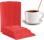 Prestee 2000 Count Red Coffee Stirrers by Prestee