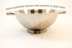 EXCELSTEEL Heavy Duty Stainless Steel Colander 5 Qt | Easy Grip Handles | - Image 3