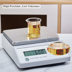 Ackers 4-Piece Glass Measuring Cup Set, Borosilicate Beaker Style Nesting - Image 5