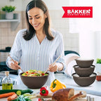 Bakken Master 12 Piece Plastic Nesting Bowls - Image 9