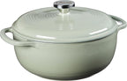 Lodge 4.5 Quart Enameled Cast Iron Dutch Oven by Lodge