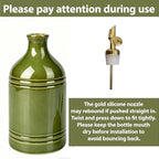Ceramic Olive Oil Dispenser Bottle - Image 2