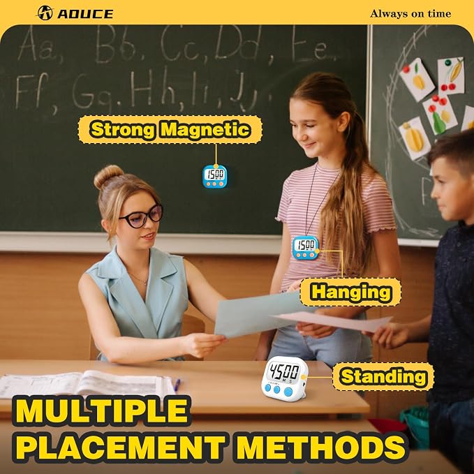 Classroom Timers for Teachers Kids Large Magnetic Digital Timer Teacher - Image 6