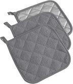 DII Basic Terry Collection Quilted 100% Cotton, 3 Piece by DII