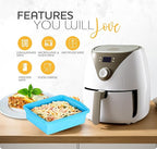 Silicone Freezer Trays with Lids, sauces and individual servings of lasagna - Image 4