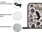 Bats and Flower Oven Mitts and Pot Holders Sets of 4, Resistant Hot Pads - Image 5