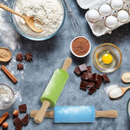 Koogel 2PCS Small Rolling Pin, 9 Inch Kids Rolling Pin - Image 6