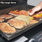 Vovoly Extra Wide Griddle Scraper, 5.5''x5.5'' Smashed Burger Scraper Grill - Image 7