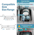 GSlife Expandable Dish Drying Rack - Image 2