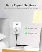 TiFFCOFiO Indoor Mechanical Outlet Timer, 3 Prong Timers - Image 3