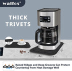 Walfos Trivets for Hot Dishes, Hot Pads for Kitchen Hot Pots and Pans, Heat - Image 7