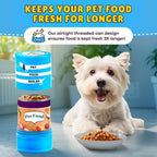 The Original Canned Dog Food Storage Container Patent Pending Reusable Airtight - Image 4