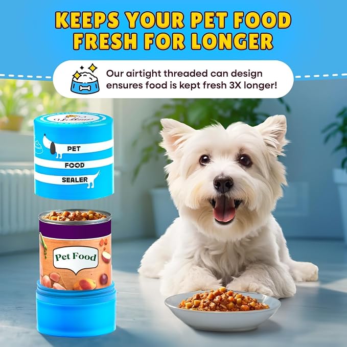 The Original Canned Dog Food Storage Container Patent Pending Reusable Airtight - Image 4
