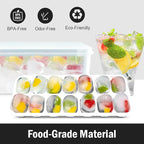 DclobTop Ice Cube Trays with Lid and Bin, Ice Trays - Image 3