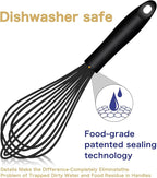 OYV Dishwasher Safe Silicone Whisk, Sealed Waterproof Design Set of 3, - Image 2
