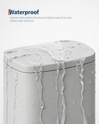 Garvee 13 gal / 50 L Metal Kitchen Trash Can - Image 5