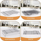 Cooling Rack for Baking 3 Tiers, Stainless Steel Baking Cooking Cooling Racks - Image 4