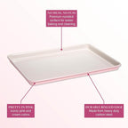Paris Hilton Nonstick Carbon Steel Bakeware Collection, 15-Inch x 10-Inch - Image 5
