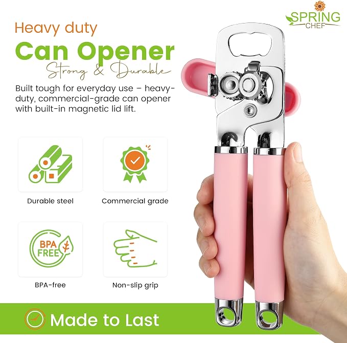 Spring Chef Stainless Steel Can Opener - Image 2