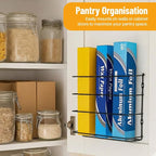 Evelots Kitchen Wrap Organizer - Image 5