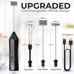 Zulay Kitchen Rechargeable Milk Frother - Image 5