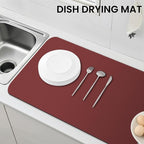 WISELIFE Dish Drying Mat Super Absorbent Drying Mat Large Dish Drying Mats - Image 7