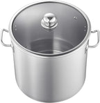 VEVOR Stainless Steel Stock Pot, 21-Quart Stainless Steel Stockpot - Image 9