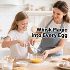 2026 Upgraded Semi-Automatic Stainless Steel Egg Beater – Hand Push Whisk - Image 7
