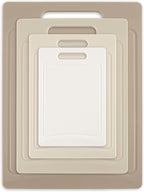 COOK WITH COLOR Non-Slip Cutting Board Set – Kitchen Essentials with Easy Grip - Image 7