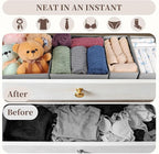 Drawer Organizer Clothes, 16 Pack Dresser Organizer Bins, Foldable Closet - Image 3