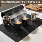 Coffee Mat, Absorbent Dish Drying Mat - Image 6