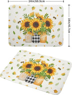 Giwawa Sunflower Vases Dish Drying Mat - Image 2