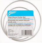 Ateco 4 Piece Stainless Steel Plain Edge Round Cutters Set in Graduated Sizes - Image 5