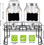 2 Pack 1 Gallon Drink Dispenser - Image 4
