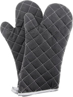 Oven Mitts Flame Retardant Mitts Heat Resistant to 425 °F 15 Inch Kitchen Mitt by ARCLIBER