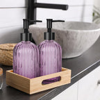 Glass Soap Dispenser with Plastic Pump, Hand Soap Dispenser - Image 5