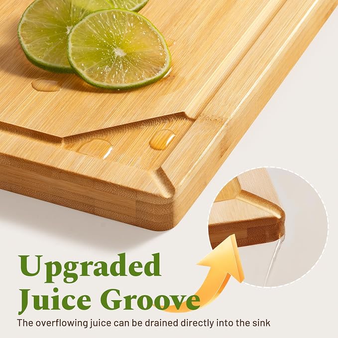 Kikcoin Over Sink Bamboo Cutting Boards - Image 8