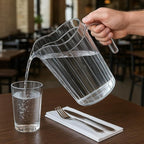 DecorRack 24 Pack - 75 oz Polycarbonate Plastic Pitcher Beverage Dispenser - Image 5
